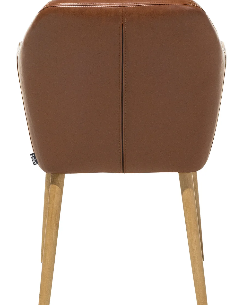 Online Beliani Tuoli Keinonahka Kullanruskea Yorkville