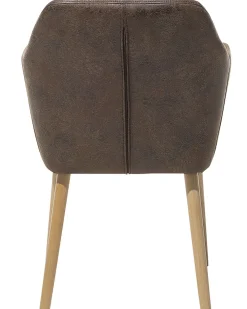 Tuolit<Beliani Tuoli Keinonahka Tummanruskea Yorkville