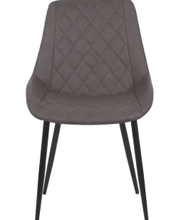 Sale Beliani Tuoli Keinonahka Tummanruskea 2 Kpl Maribel