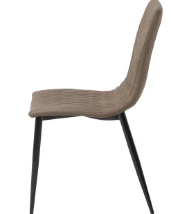 Hot Beliani Tuoli Keinonahka Vaaleanruskea 2 Kpl Montana