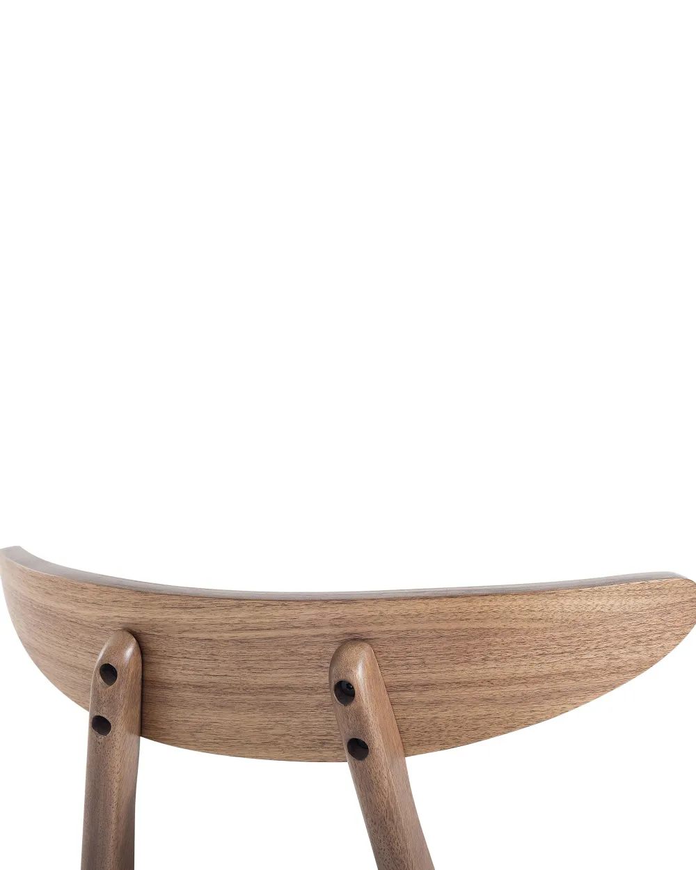 Tuolit<Beliani Tuoli Kumipuu Tumma Puu/Valkoinen 2 Kpl Lynn