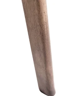 Tuolit<Beliani Tuoli Kumipuu Tumma Puu/Valkoinen 2 Kpl Lynn