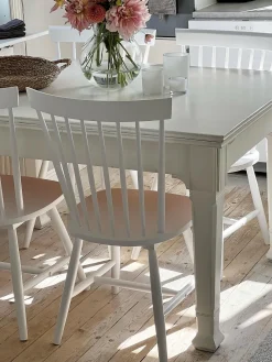 Tuolit<Beliani Tuoli Kumipuu Valkoinen 2 Kpl Burges