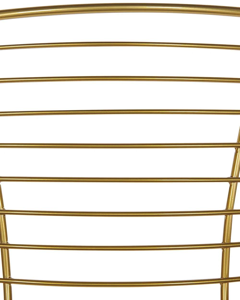 Shop Beliani Tuoli Metalli Kulta 2 Kpl Hoback