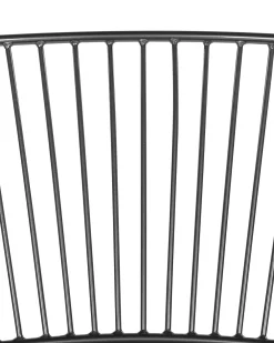 Tuolit<Beliani Tuoli Metalli Musta 2 Kpl Rigby