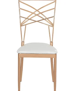 Flash Sale Beliani Tuoli Metalli Ruusukulta 2 Kpl Girard