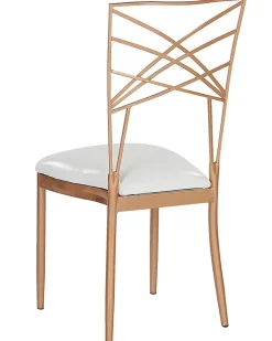 Flash Sale Beliani Tuoli Metalli Ruusukulta 2 Kpl Girard