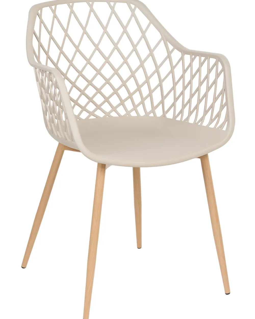 Cheap Beliani Tuoli Muovi Beige 2 Kpl Nashua