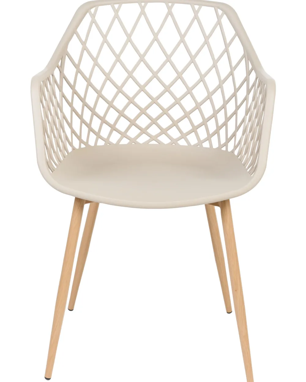 Cheap Beliani Tuoli Muovi Beige 2 Kpl Nashua