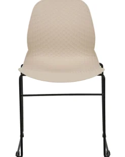 Tuolit<Beliani Tuoli Muovi Beige 4 Kpl Panora