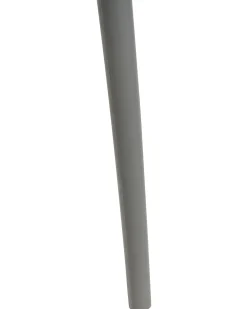 Tuolit<Beliani Tuoli Muovi Harmaa 8 Kpl Gubbio