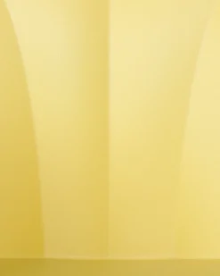 Tuolit<Beliani Tuoli Muovi Keltainen 2 Kpl Sylva