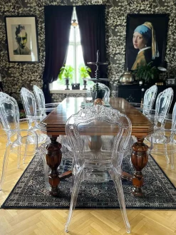 Tuolit<Beliani Tuoli Muovi Kirkas 2 Kpl Vermont Ii