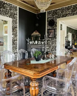 Tuolit<Beliani Tuoli Muovi Kirkas 2 Kpl Vermont Ii