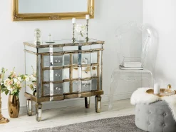 Tuolit<Beliani Tuoli Muovi Kirkas 2 Kpl Vermont