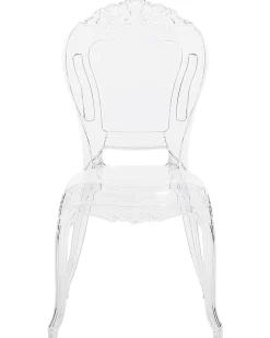 Tuolit<Beliani Tuoli Muovi Kirkas 2 Kpl Vermont