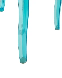 Tuolit<Beliani Tuoli Muovi Lapinakyva Sininen 4 Kpl Merton