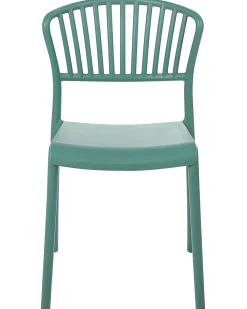 Sale Beliani Tuoli Muovi Mintunvihrea 4 Kpl Gela