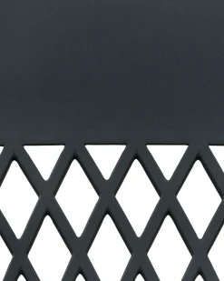 Tuolit<Beliani Tuoli Muovi Musta 2 Kpl Almira