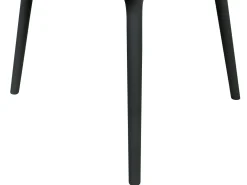 Tuolit<Beliani Tuoli Muovi Musta 2 Kpl Almira