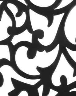 Tuolit<Beliani Tuoli Muovi Musta 4 Kpl Mumford