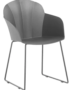 Clearance Beliani Tuoli Muovi Musta 2 Kpl Sylva