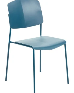 Tuolit<Beliani Tuoli Muovi Sininen 4 Kpl Astoria