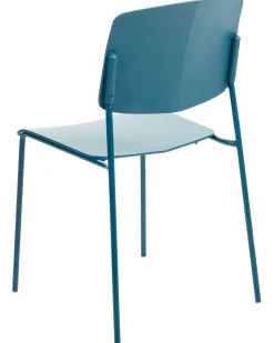 Tuolit<Beliani Tuoli Muovi Sininen 4 Kpl Astoria