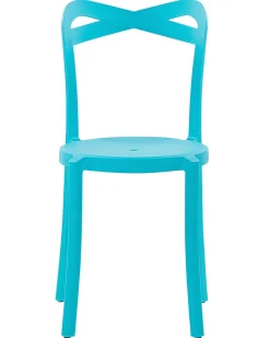Ulkokalusteet<Beliani Tuoli Muovi Turkoosi 2 Kpl Camogli