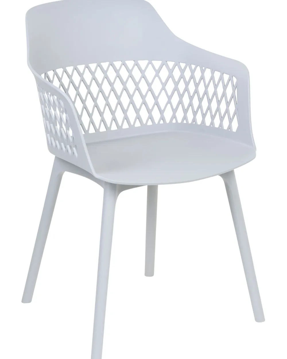 Clearance Beliani Tuoli Muovi Vaaleanharmaa 2 Kpl Almira