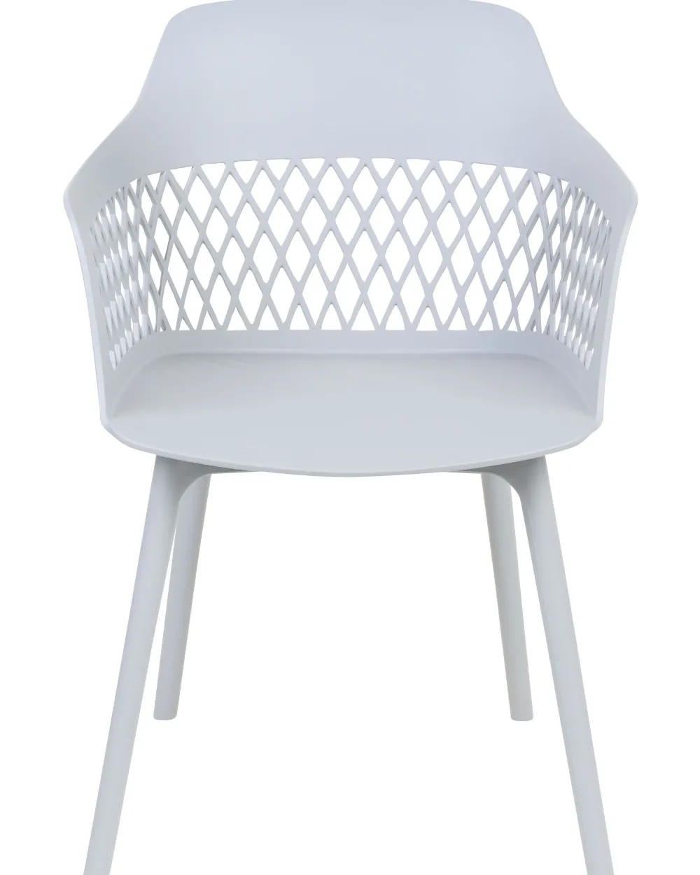 Clearance Beliani Tuoli Muovi Vaaleanharmaa 2 Kpl Almira