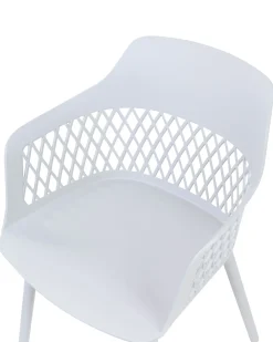 Clearance Beliani Tuoli Muovi Vaaleanharmaa 2 Kpl Almira