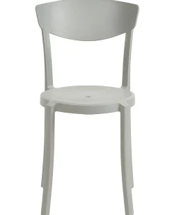 Discount Beliani Tuoli Muovi Vaaleanharmaa 4 Kpl Vieste