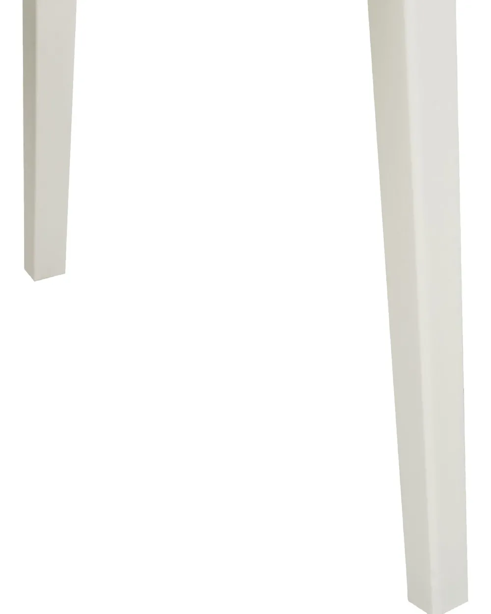 Outlet Beliani Tuoli Muovi Valkoinen 2 Kpl Somers