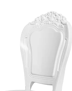 New Beliani Tuoli Muovi Valkoinen 2 Kpl Vermont