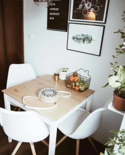 Tuolit<Beliani Tuoli Muovi Valkoinen 2 Kpl Dakota