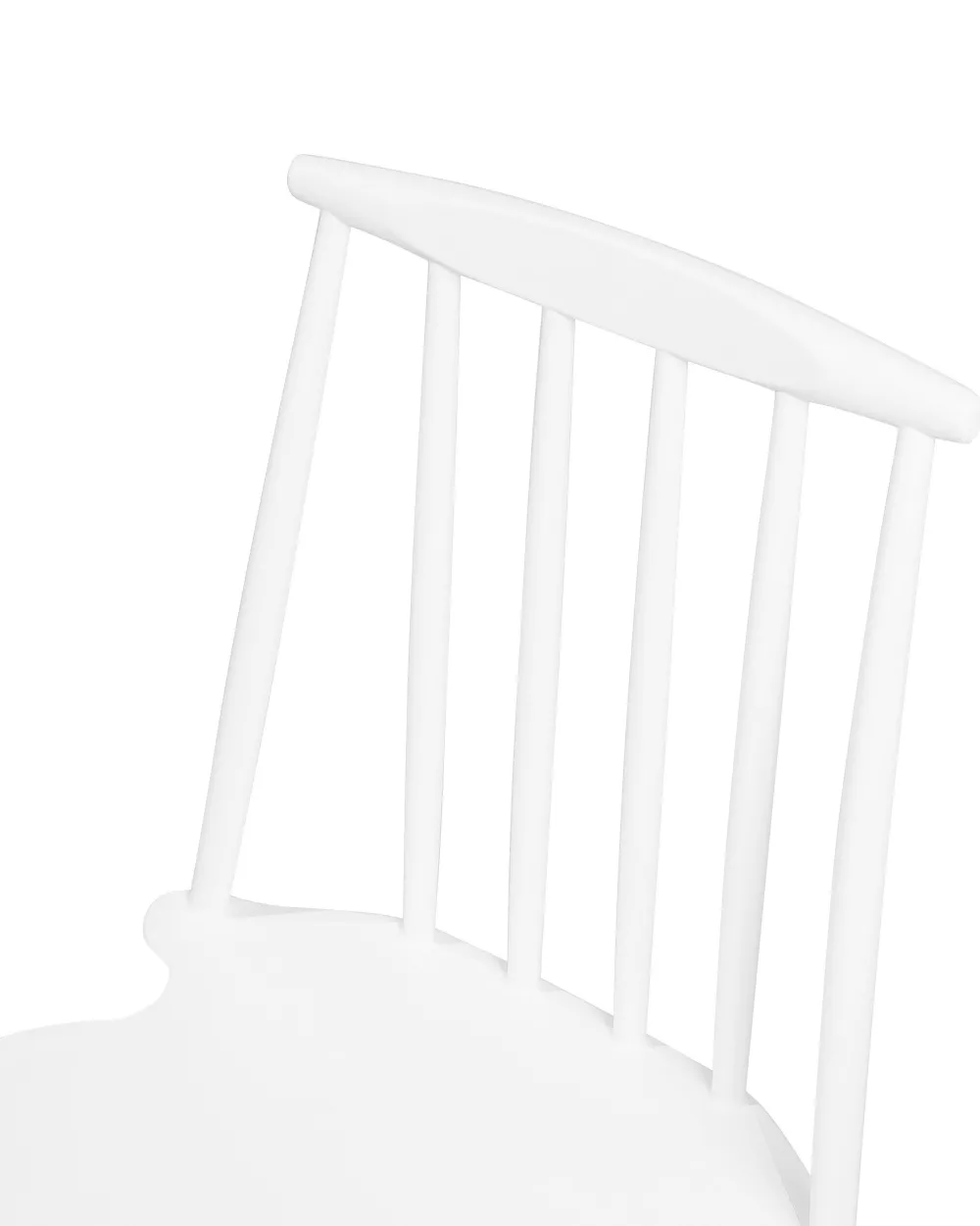 Tuolit<Beliani Tuoli Muovi Valkoinen 2 Kpl Ventnor