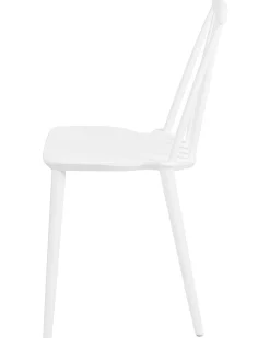 Tuolit<Beliani Tuoli Muovi Valkoinen 2 Kpl Ventnor
