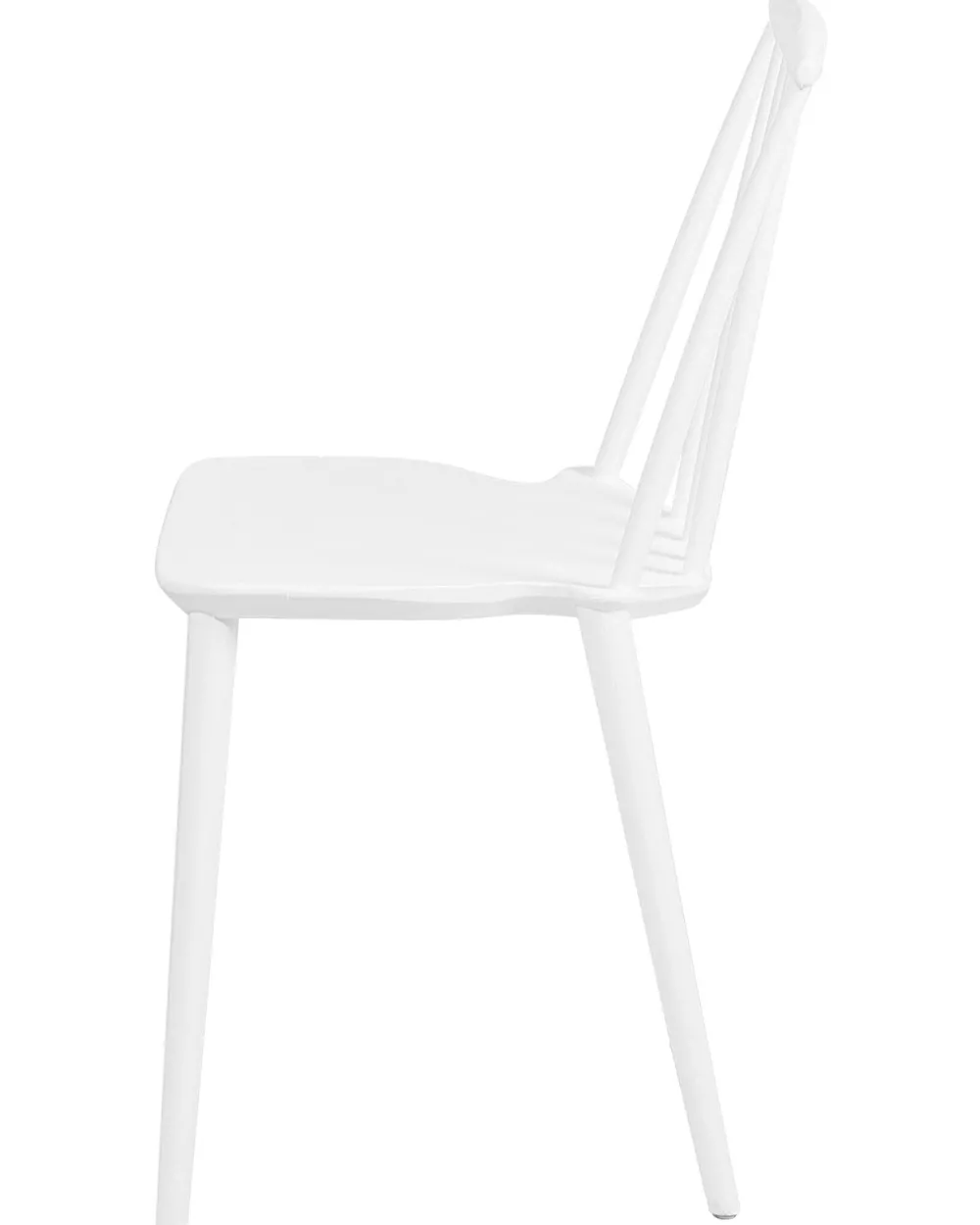 Tuolit<Beliani Tuoli Muovi Valkoinen 2 Kpl Ventnor
