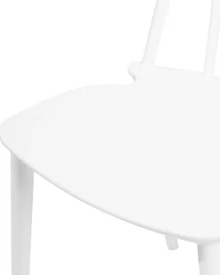 Tuolit<Beliani Tuoli Muovi Valkoinen 2 Kpl Ventnor