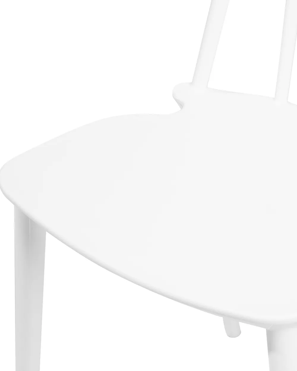 Tuolit<Beliani Tuoli Muovi Valkoinen 2 Kpl Ventnor