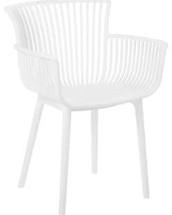 Online Beliani Tuoli Muovi Valkoinen 4 Kpl Pesaro