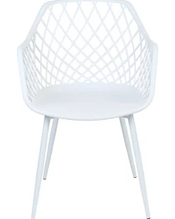 Discount Beliani Tuoli Muovi Valkoinen 2 Kpl Nashua Ii