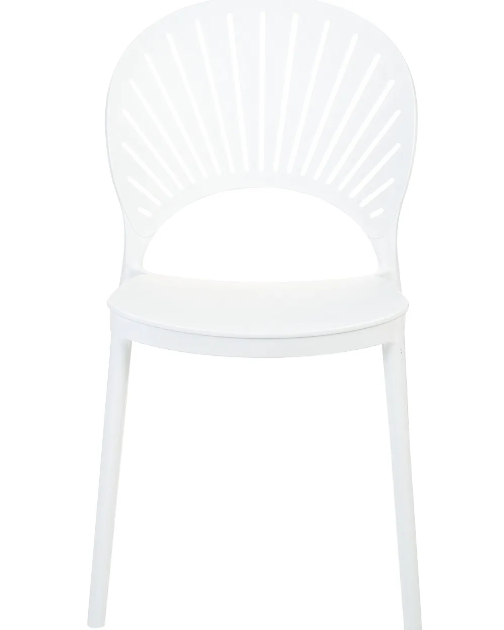 Discount Beliani Tuoli Muovi Valkoinen 4 Kpl Ostia