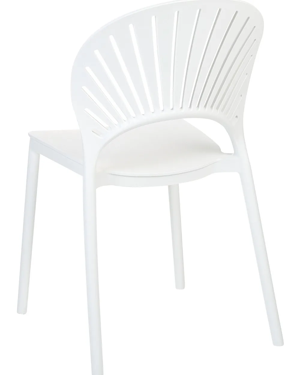 Discount Beliani Tuoli Muovi Valkoinen 4 Kpl Ostia