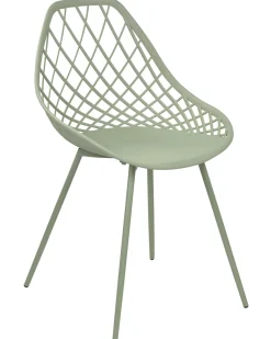 Tuolit<Beliani Tuoli Muovi Vihrea 2 Kpl Canton Ii