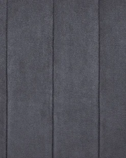 Tuolit<Beliani Tuoli Sametti Harmaa 2 Kpl Wellston