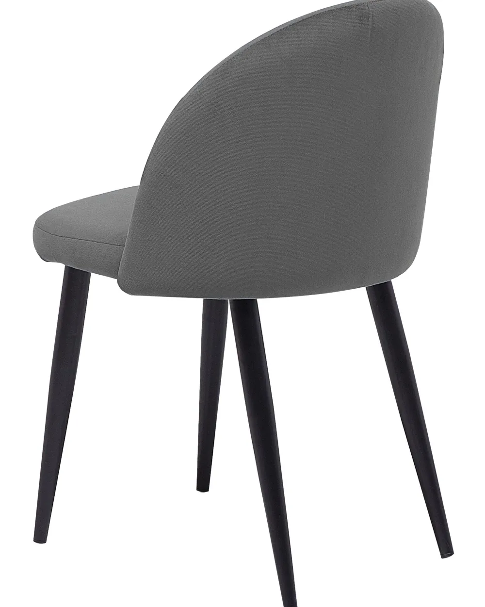 Shop Beliani Tuoli Sametti Harmaa 2 Kpl Visalia