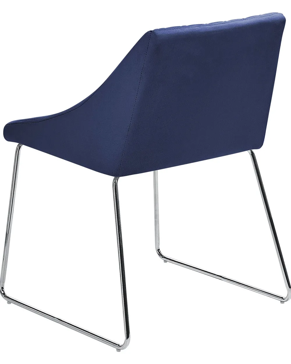Store Beliani Tuoli Sametti Laivastonsininen 2 Kpl Arcata