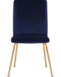 Tuolit<Beliani Tuoli Sametti Laivastonsininen 2 Kpl Rubio